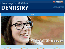 Tablet Screenshot of pendergrassandwilkie.com